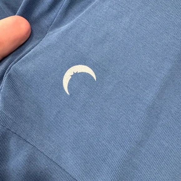 Zyia Blue Women's Knotted Top - Picture 2 of 6